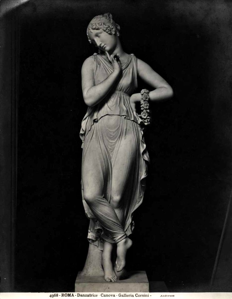 Canova - Danzatrice, Galleria Nazionale d'Arte Antica di Palazzo Corsini, 150694 gw