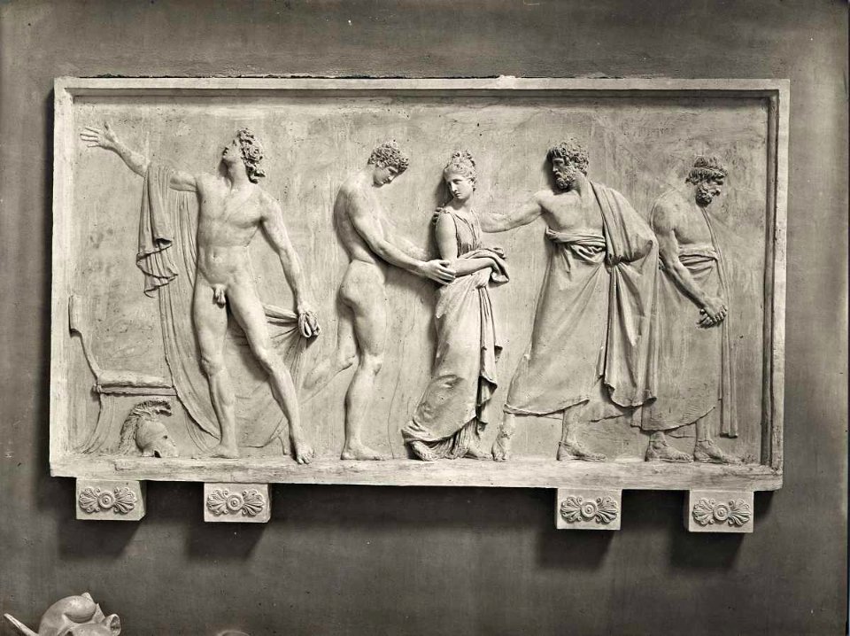 Canova - Briseide riconsegnata ad Agamennone