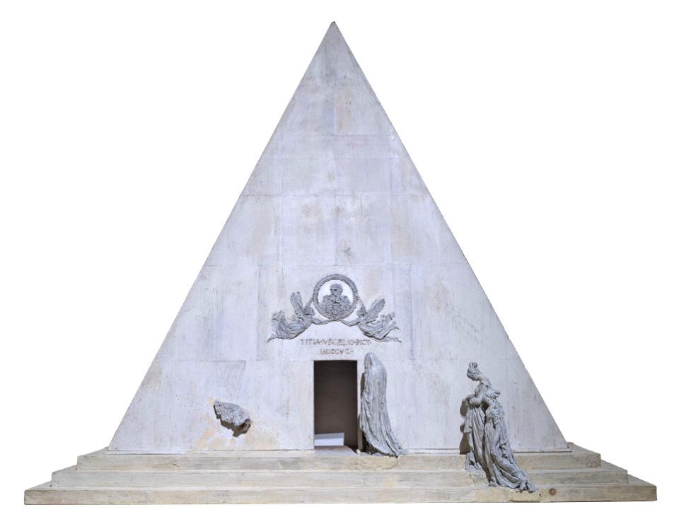 Canova - e collaboratori veneti - Modello del monumento a Tiziano, 1795, S. 188