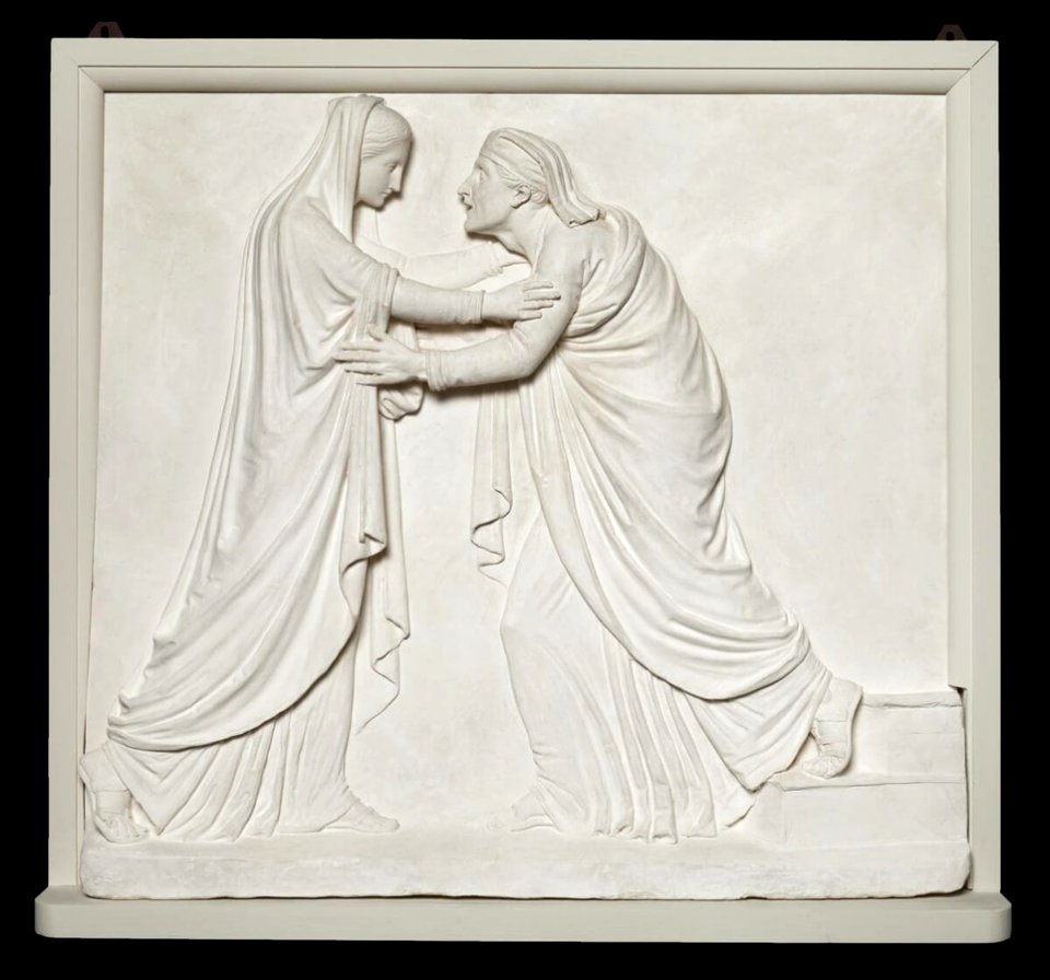 Canova - Visitazione, 1821 - 1822, S. 218
