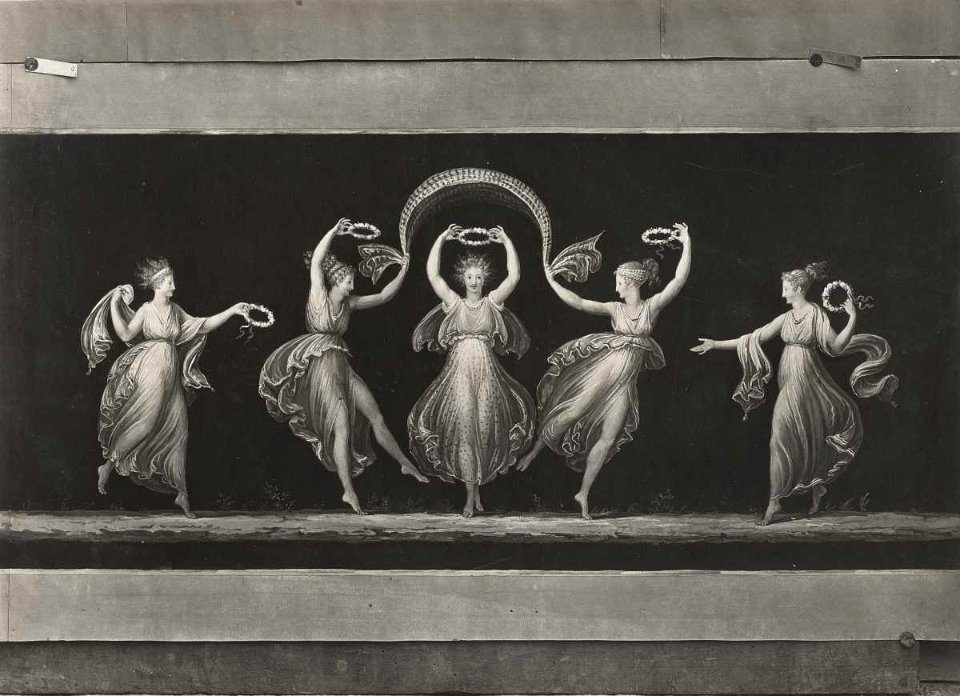 Canova - Danzatrici con corone di fiori, Danzatrici con velo, 137565 gw