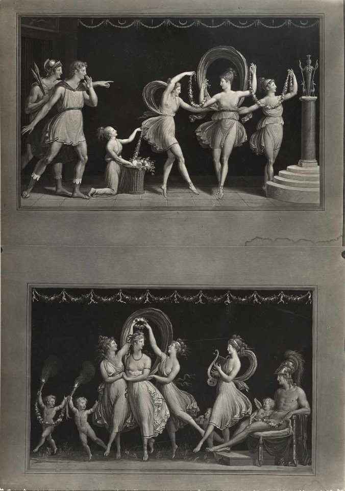 Canova - Ratto di Elena, Danza di Venere e delle Grazie davanti a Marte, 137547 gw