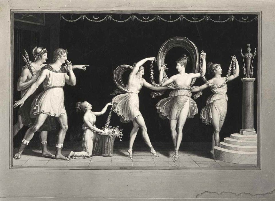Canova - Ratto di Elena, Danza di Venere e delle Grazie davanti a Marte, 137549 gw