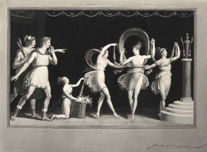 Canova - Ratto di Elena, Danza di Venere e delle Grazie davanti a Marte, 137549 gw
