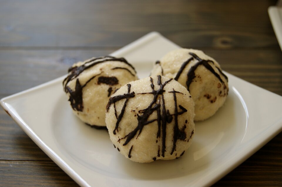 White chocolate food