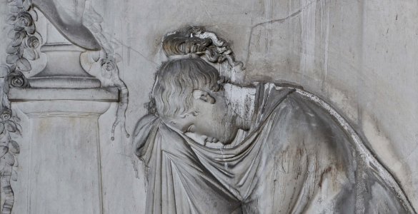 Canova - Stele funeraria di Alexandra de Souza Holstein, 1805 - 1808, S. 202
