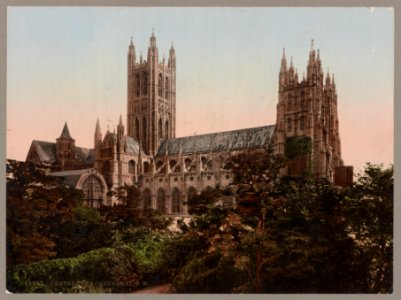 Canterbury Cathedral, N.W. LCCN96513053 photo
