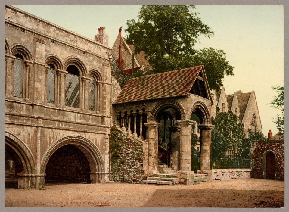 Canterbury. Norman Staircase LCCN2017659182