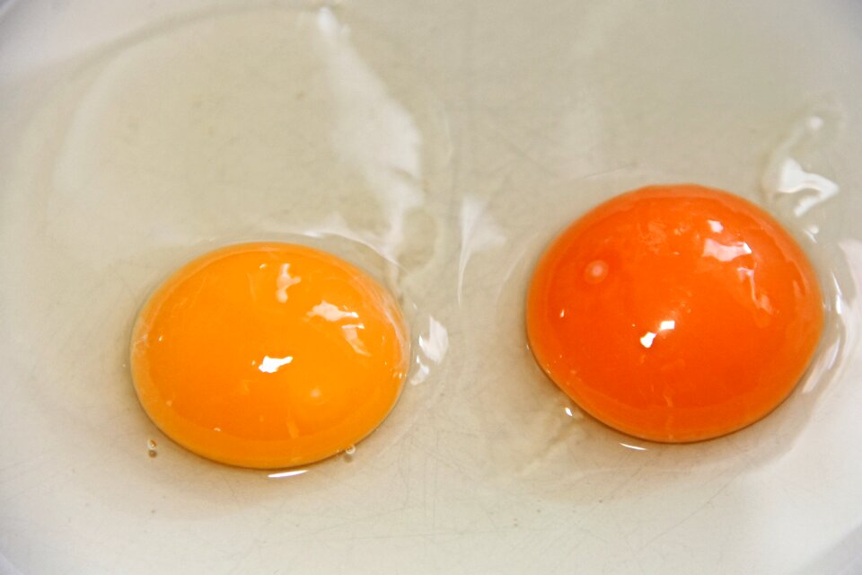 Raw yellow orange