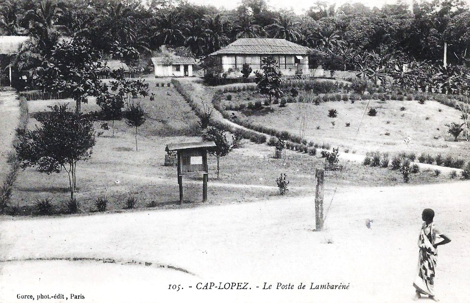 Cap-Lopez-Le poste de Lambaréné