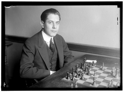 CAPABLANCA, JOSE R. CUBAN CHESS PLAYER; WORLD CHAMPION LCCN2016866174