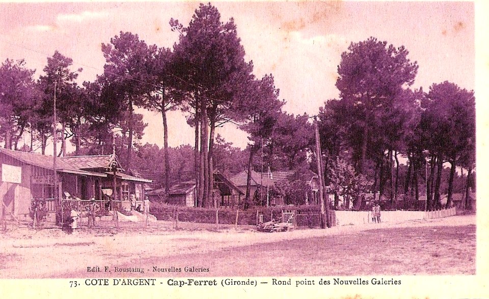 Cap-Ferret - Rond-point des Nouvelles-Galeries