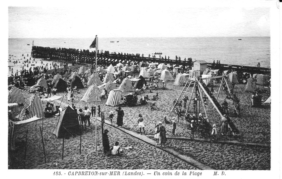 Capbreton - Un coin de la plage