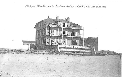 Capbreton-Clinique Hélio-Marine du Docteur Gachet