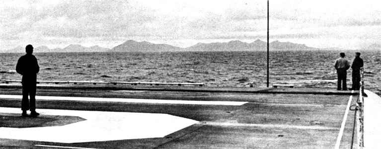 Cape Horn as seen from USS Yorktown (CVS-10) 1969