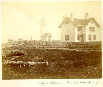 Cape Blanco Lighthouse, 1871 (17021089432) photo