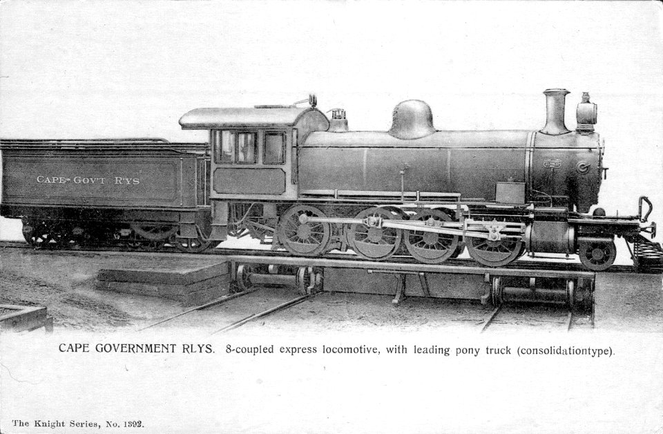 Cape Government Railways 2-8-0 (39639329493)