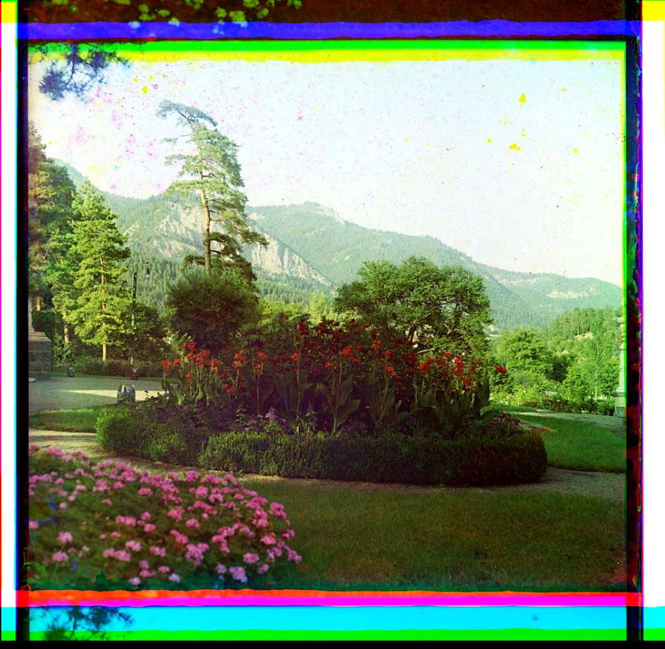 Cape Zelenyi in Batum. In Baratov's garden