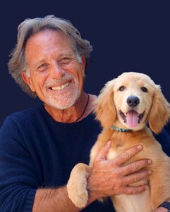 Happiness elder blue happy