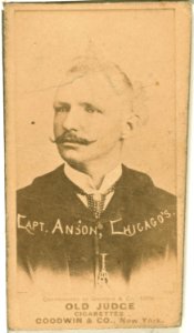 Capt. Anson, Chicago White Stockings, baseball card portrait LCCN2007686400