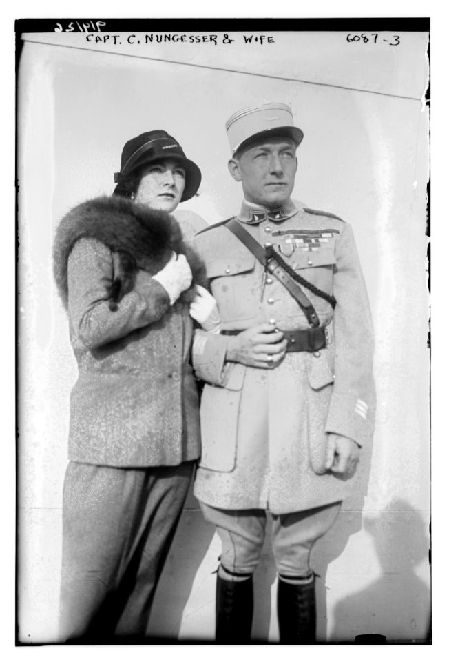 Capt. C. Nungesser and wife LCCN2014716630