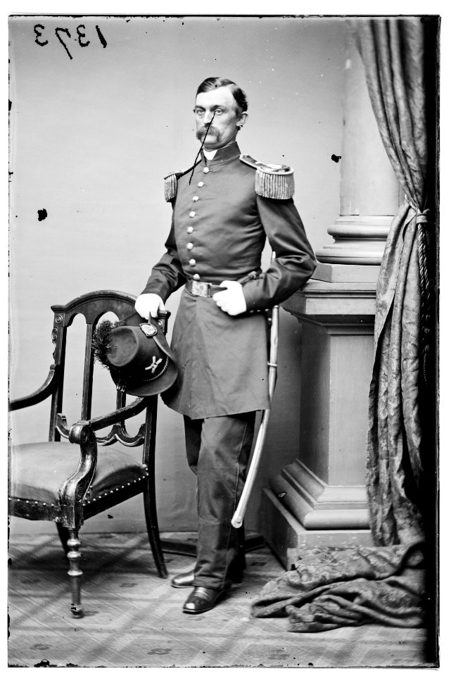 Capt. Charles Griffin, Commanded West Point Battery at Bull Run LOC cwpb.04838