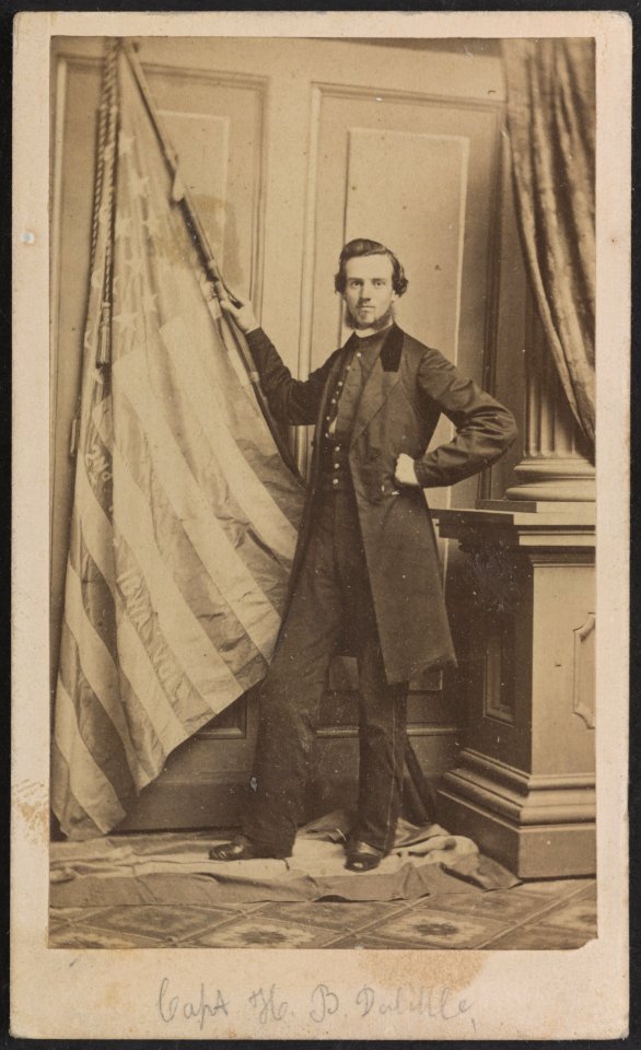 Capt. Harry Doolittle, 2d Iowa Inf. - W. P. Egbert, photograph & ambrotype artist, Davenport, Iowa. LCCN2013645636