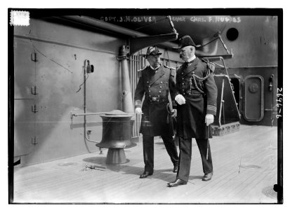 Capt. J.H. Oliver and Cdr. F. Hughes LCCN2014693102