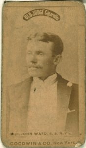 Capt. John Ward, New York Giants, baseball card portrait LCCN2007686869