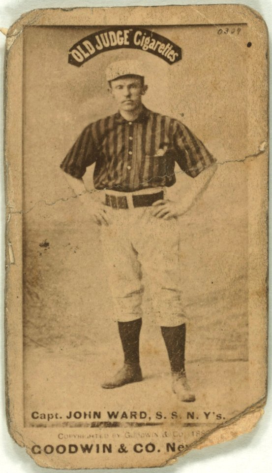 Capt. John Ward, New York Giants, baseball card portrait LCCN2007686870