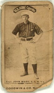 Capt. John Ward, New York Giants, baseball card portrait LCCN2007686870