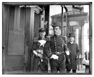 Capt. Seebohm, Lt. Roger Williams LCCN2014686990
