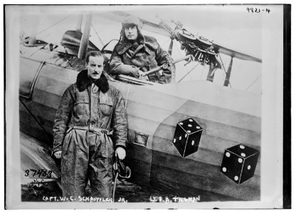 Capt. W.C. Schauffler Jr. (& Lt. F.A. Tillman) LCCN2014708345 photo