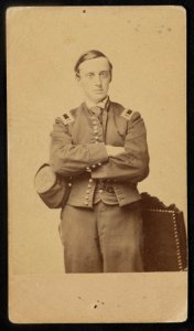Captain Cabot J. Russell of Co. F, 44th Massachusetts Infantry Regiment and Co. D, 54th Massachusetts Infantry Regiment in uniform) - Whipple, 96 Washington Street, Boston LCCN2016652113 photo
