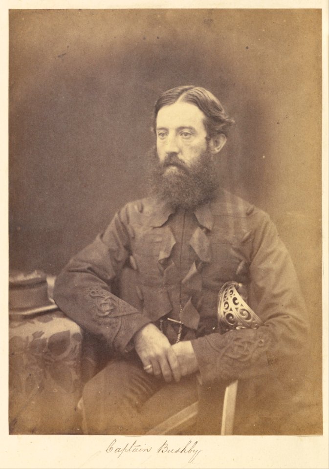 Captain Bushby attributed to Felice Beato