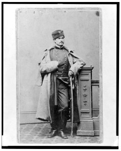 Captain Hubert Anton Casimir Dilger, Union officer, full-length portrait, standing, facing front LCCN2003673398