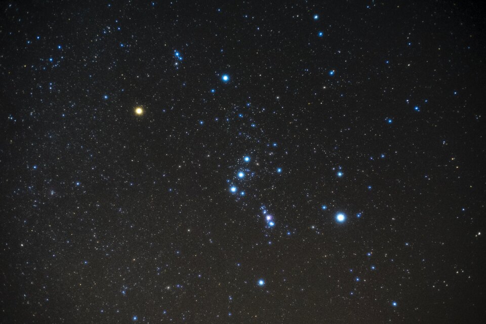 Star constellation gray stars