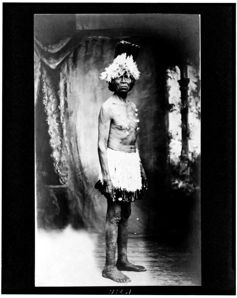 Captain John, Paiute Indian, full-length portrait, standing, facing slightly right LCCN93502575