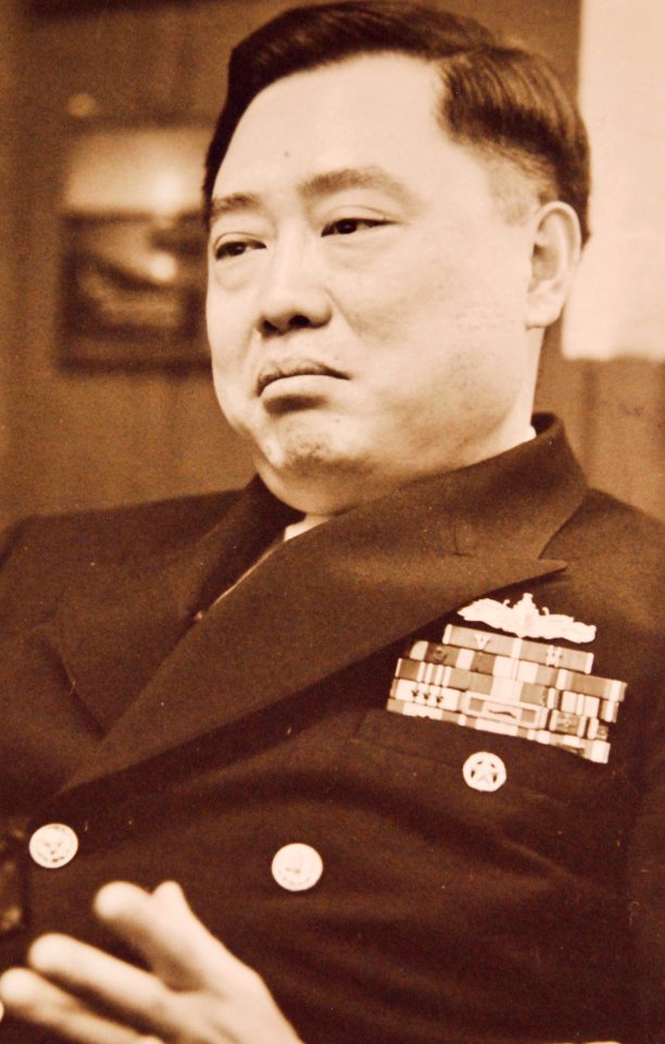Captain Ming E. Chang, U.S. Navy, at Pearl Harbor, Hawaii (USA), in 1977 (428-GX-USN 1171587)