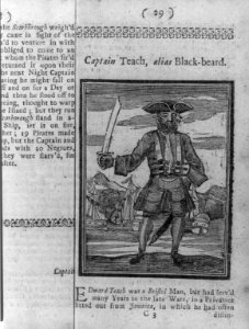 Captain Teach, alias Blackbeard LCCN2007675645