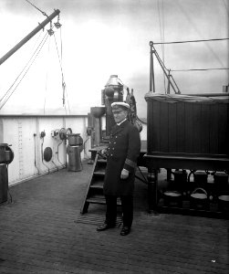 Captain W. T. Turner of the 'Aquitania' (1914) RMG G10855