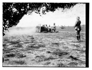 Capture and occupation of Palestine by British artillery LOC matpc.11524