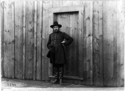 Captain Theron E. Hall, A.Q.M., Acquia Creek, Va., February 1863 LCCN2002698067