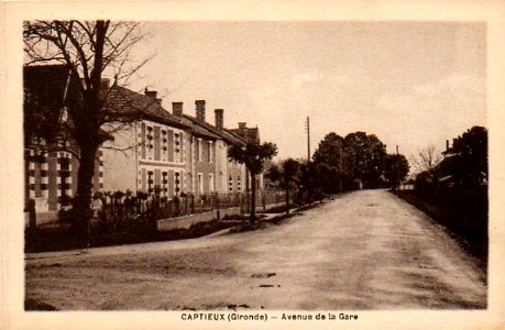 Captieux - avenue de la gare 1
