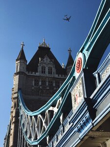 Blue sky cross photo