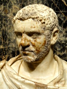 Caracalla (detail), probably Italy, 215-217 CE - Nelson-Atkins Museum of Art - DSC08262