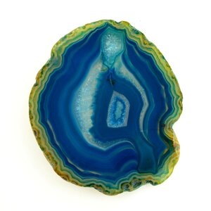 Semi-precious stone blue green photo