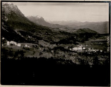 Carbonare gegen Menegoli und Frisauchi vom Wege nach Verle (Werk S.Sebastian). Aufg.16.7.15. (BildID 15730696)
