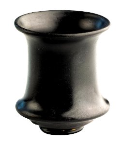 Carchesium (beker) in glas, 170 tot 250 NC, vindplaats- Tongeren, collectie Gallo-Romeins Museum Tongeren, GRM 932