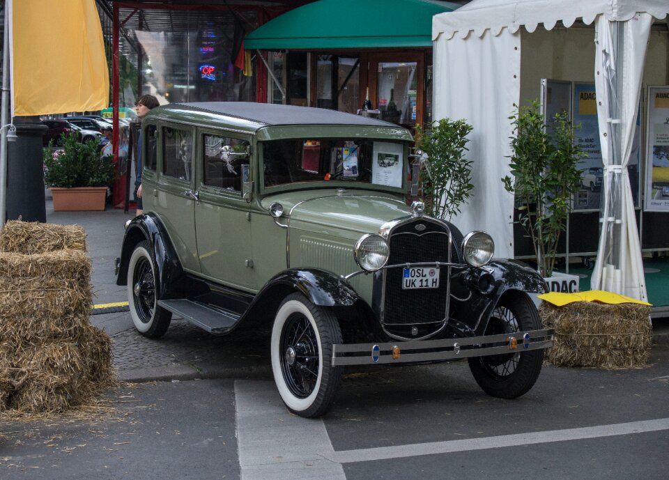 Transport system oldtimer automotive